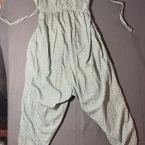 Patagonia Jumpsuit Womens Tencel Lyocell Sleeveless Tie Back Boho Romper